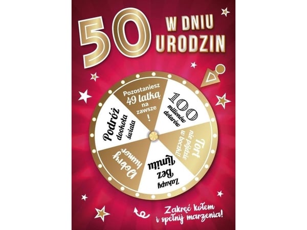Syntymäpäiväkortti 50