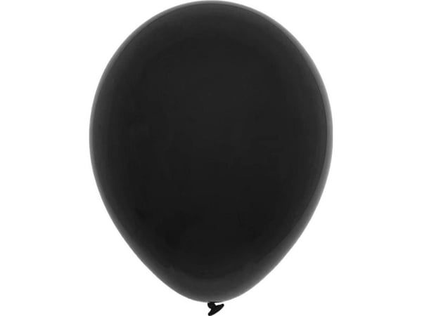 GoDan Decomex pastellballonger Black 25 stk