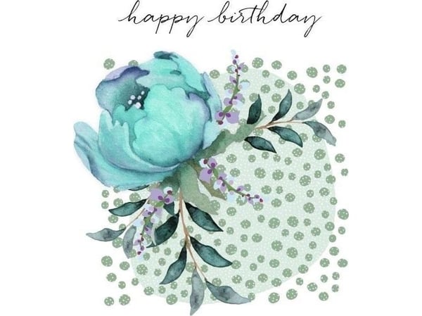 Clear Creation Gratulasjonskort Swarovski kvadrat CL4508_PO Happy brithday