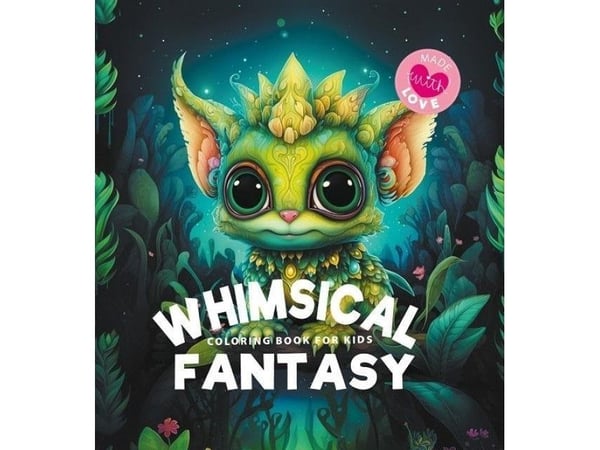 Färgbok 160x160 nyckfull fantasy Varelser
