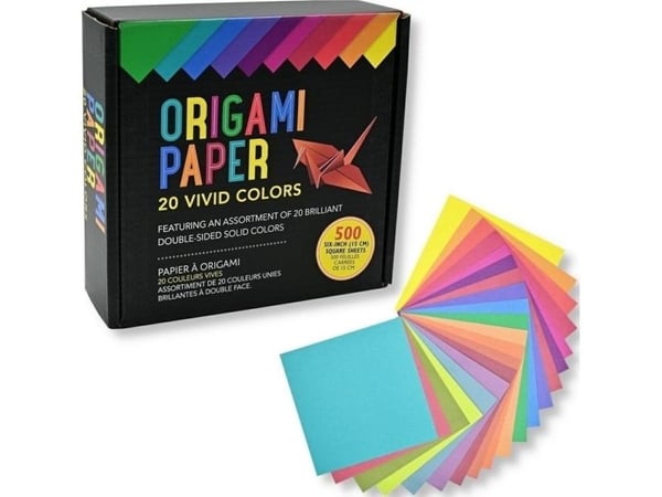 Origami paperi kolorowy 500szt
