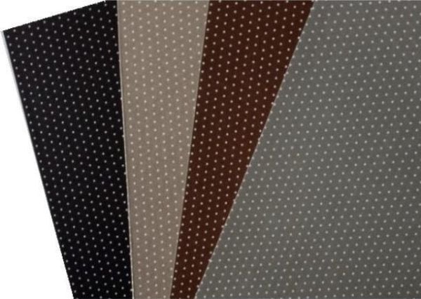 Dobbeltsidige pappprikker 300 g 24x34 cm 4-farge mix