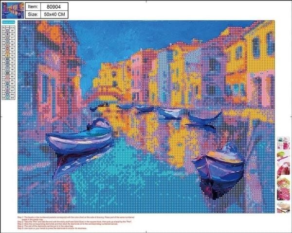 Diamond Mosaic 5D - Venezia 40x50 80904
