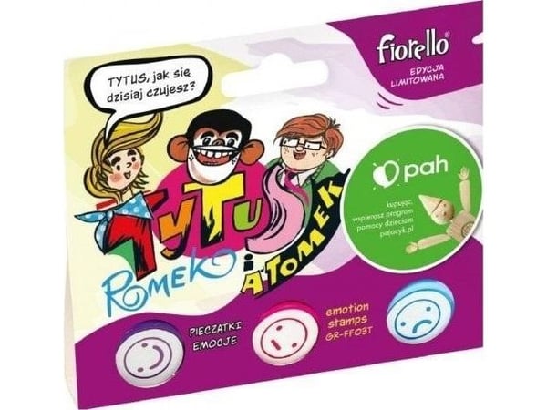Fiorello stempelsett følelser Tytus 3 stk FIORELLO