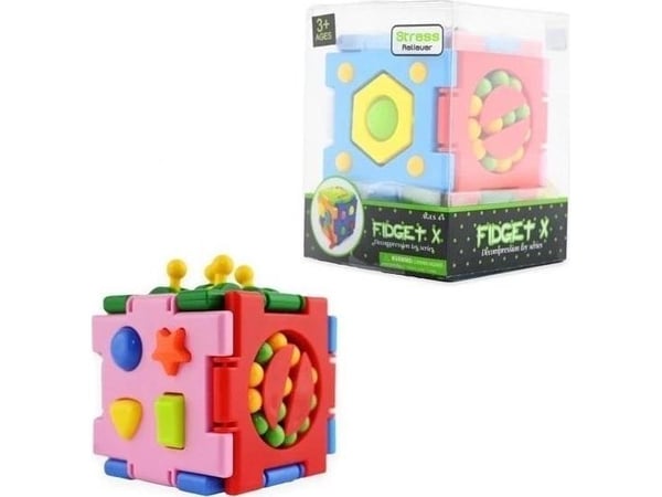 Sensorisk kube 7cm MIX