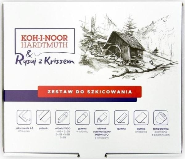 Koh I Noor skisse-sett Tegn med Kris