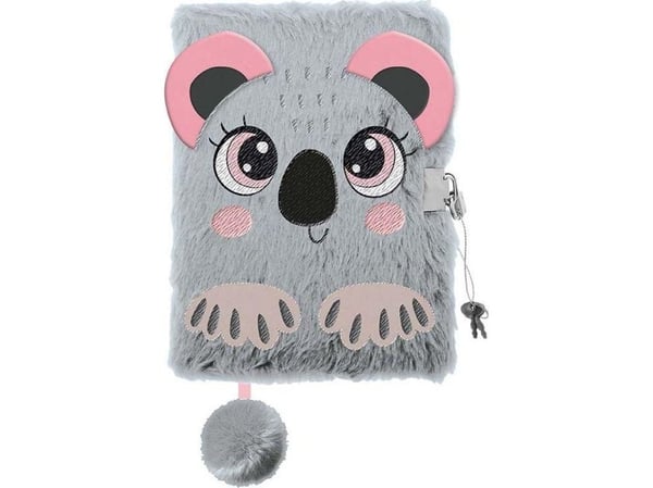 3D-lukolla varustettu päiväkirja A5 96k My Little Friend Sweet koala (pieni ystäväni) | 3D-lukolla varustettu päiväkirja A5 96k My Little Friend Sweet koala (pieni ystäväni) |