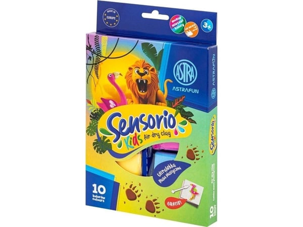 Kevyt muovimassa Jungle 10 väriä ASTRA |