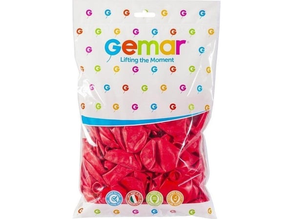 GoDan pastellrøde ballonger 100 stk