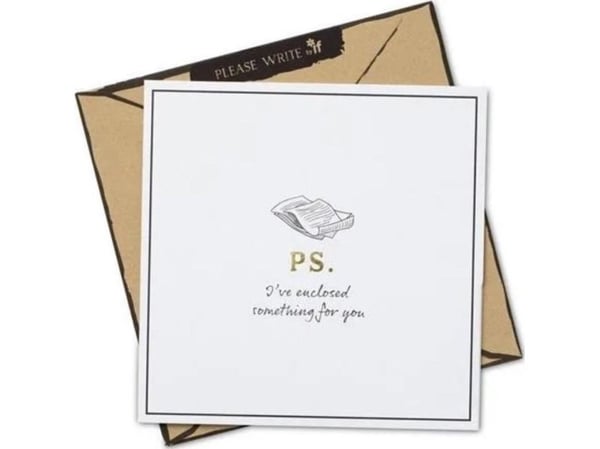 IF Please Write – hefte med konvolutt PS