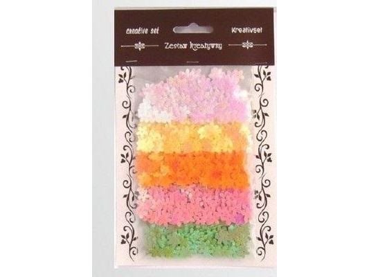 Creativ Company sett med paljetter blomster 30 g Creativ Company sett med paljetter blomster 30 g