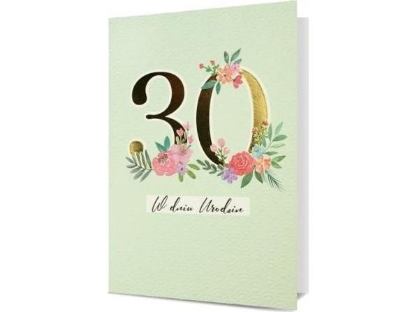 Kort B6 Bursdag 30