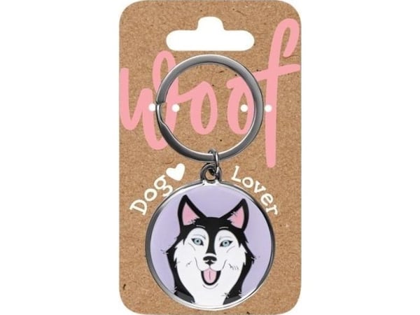 Nøkkelring TY hund husky