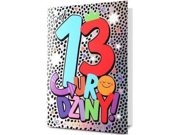 Bursdagskort 13