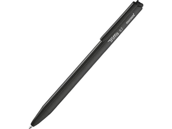 Monami kulepenn Triffis 0,7 mm sort (12 stk) MONAMI