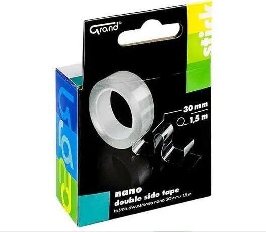 Grand dobbeltsidig limtape Nano 30 mm x 1,5 m GRAND