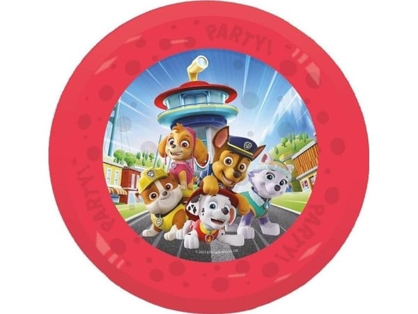 Paw Patrol Gjenbrukbar plate 21cm