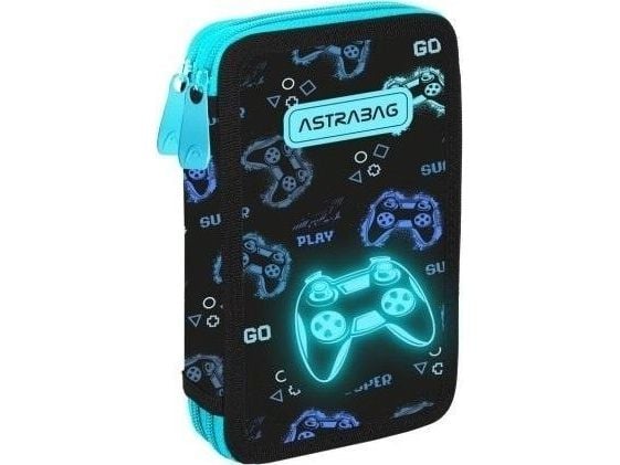 Astrabag Go Playing ASTRA dobbelt pennal uten utbetaling