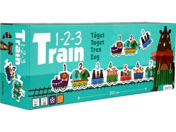 123 Togoppgaver med morsomme dyr - 1-10