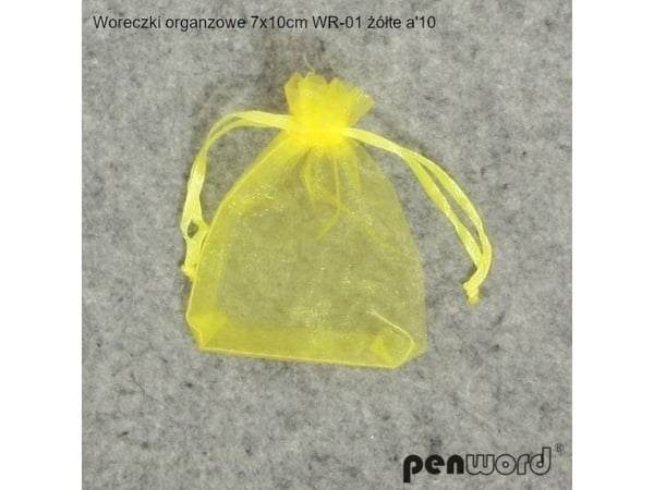 MFP papir organzaposer gule 7x10 cm 10 stk.