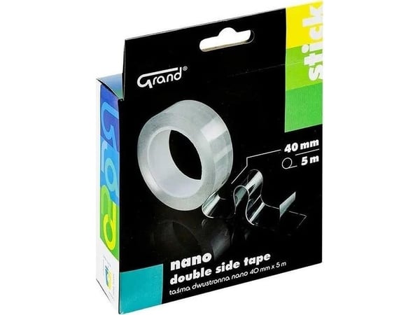 Grand dobbelsidig tape Nano 40 mm x 5 m GRAND