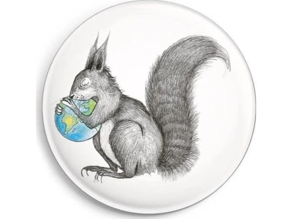 Squirrel World magnet Squirrel World magnet