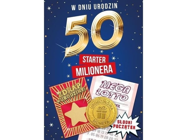 50-års födelsedagskort |