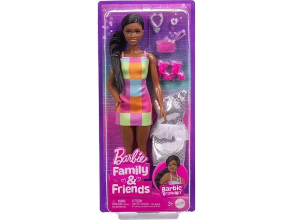 Mattel Barbie Brooklyn-dukke med stylingtilbehør