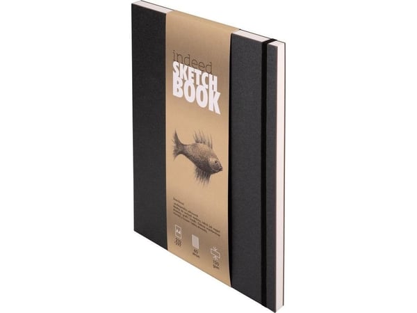 Indeed Sketch Notebook A4 musta