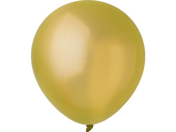 GoDan metallic Gold ballonger Decomex 100 stk