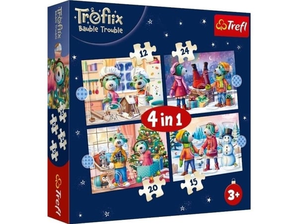 Trefl 34657, 24 styck, Tecknade serier, 3 År