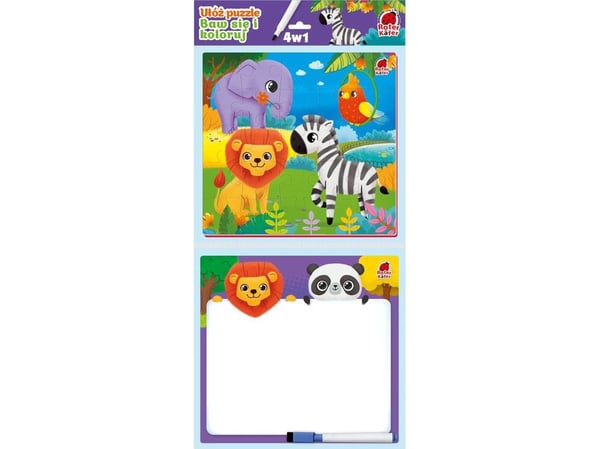 Pedagogisk spill Roter Kfer 4 i 1. Zoo. RK1060-02