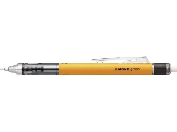 Tombow MONO graph, Oransje, Plast, Hvit, 0,7 mm, Rund, Plast