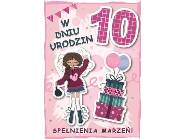 Syntymäpäiväkortti 10