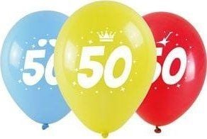 Arpex ballonger til fest med trykk, 50, 28 cm, 3 stk