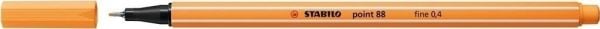 Stabilo stiftpenna Point 88 papaya (10 st)