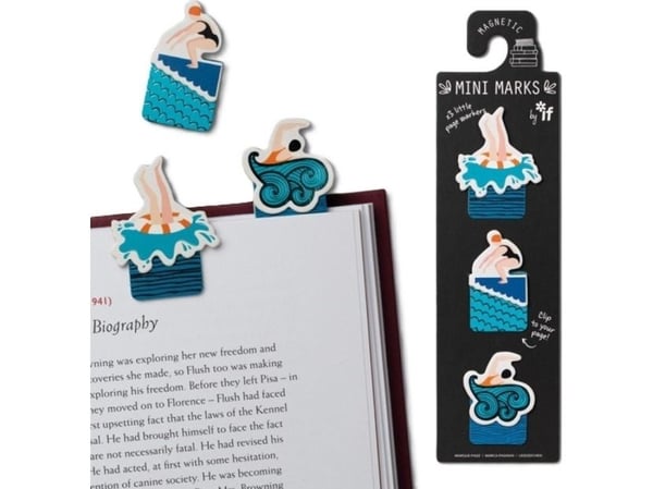 Magnetiske bokmerker 15911 Swimming