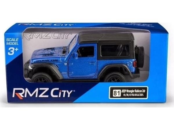 Daffi Jeep Wrangler Rubicon 2021 - Hard Top - Blå
