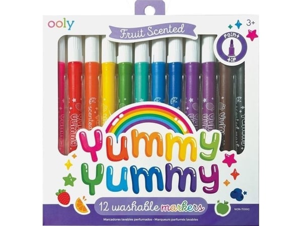 Ooly Tuoksumerkit 12 väriä Yummy Yummy