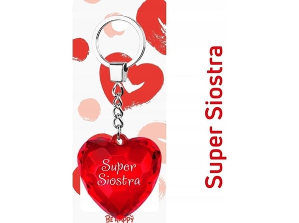 Super Sister sydän riipus EDUKAMP