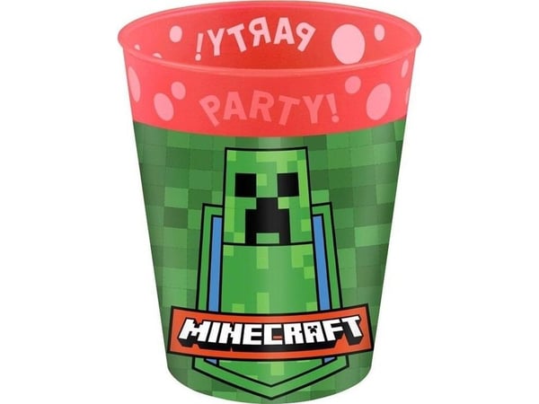 Minecraft plastmugg, 250 ml