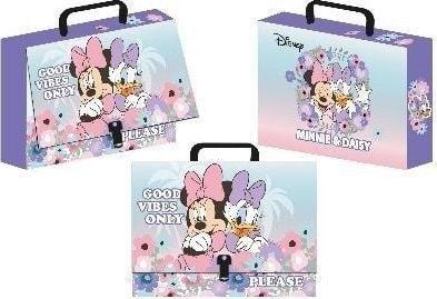 Beniamin mappe med håndtak, koffertrys Minnie Daisy