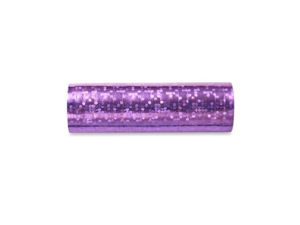 Lys pink holografisk serpentin