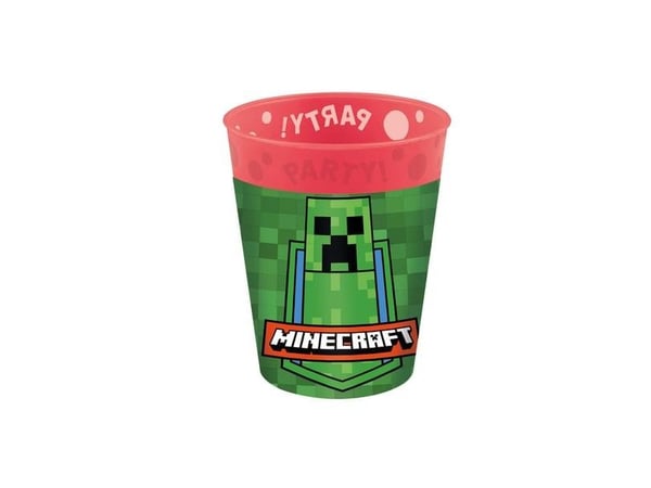 Minecraft plastmugg, 250 ml