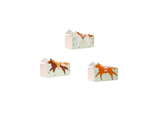 PartyDeco FNS8, Flerfarget, Papir, 170 mm, 110 mm, 75 mm, 74 mm