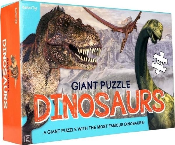 Cass film golvpussel dinosaurier 120 bitar