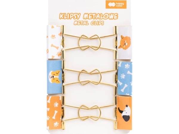 CAT&DOG metallklips 6 stk