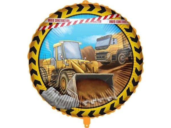 GoDan folieballong Construction 46 cm