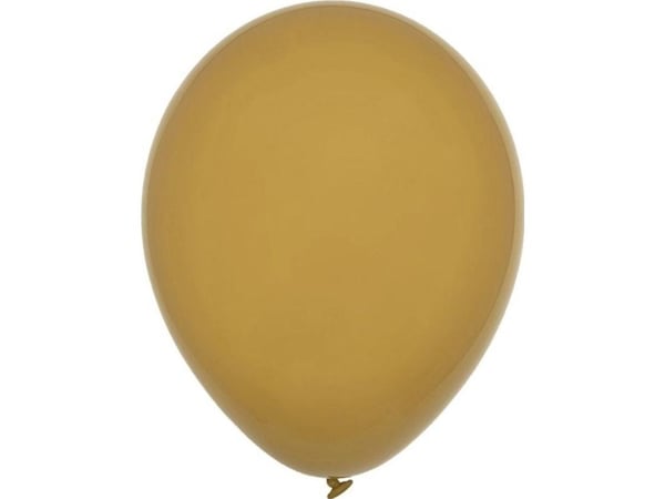 GoDan ballonger Decomex pastell Mocha 25 stk