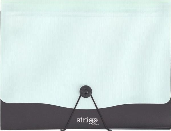 Vfile A4 kansio 13 jakajalla mint STRIGO mintun värinen